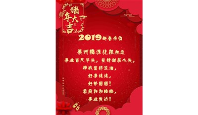 騰源化機(jī)祝您2019新春快樂(lè)